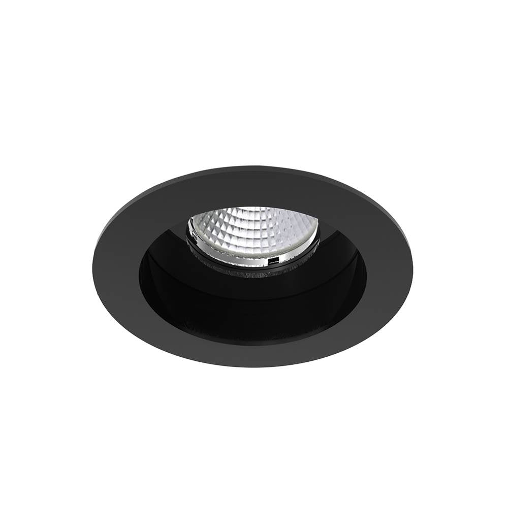 Eurofase Amigo 15w 1 Light Round Trim Downlight 3000k Black