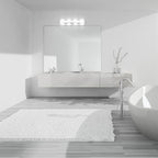 Eurofase Cambridge, Vanity, 4lt, 29'', Chrome, White Acrylic