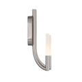 Eurofase 49009-026 Brushed Nickel Olette, Wall Sconce, 2-light, 17'', Brushed Nickel, Frosted Acrylic Image 1