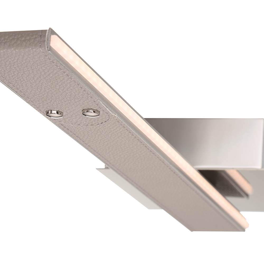 Eurofase 43892-037 Matte Grey Verdura, Wall Sconce, 16'', Matte Grey, White Acrylic Image 4