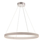 Eurofase Verdura, Pendant, 29'', Matte Grey, White Acrylic