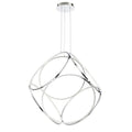 Eurofase Glenview, Chandelier , 34'', Chrome