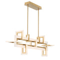 Eurofase 45719-011 Matte Gold Inizio, Chandelier , 48'', Matte Gold Image 1