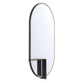 Eurofase 48521-024 Matte Black Linden, Mirror , 24'' X 42'', Matte Black Image 1