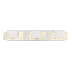 Eurofase Kasha, Vanity, 3lt, 28'', Chrome, Clear-white Acrylic