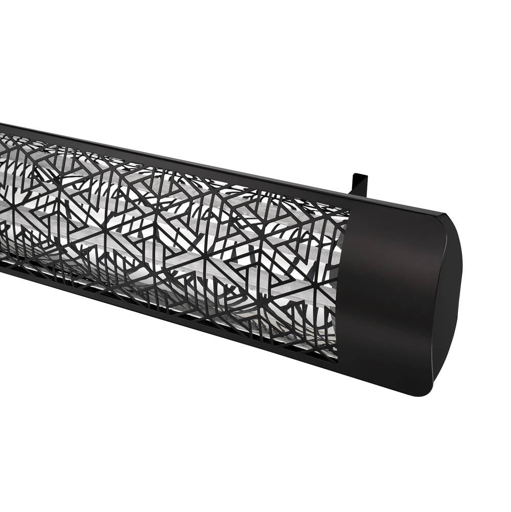 Eurofase EF60240B3 Black Eurofase Ef60240b3 Dual Element 61 Inch 6000 Watt Electric Patio Heater Image 3