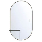 Eurofase 48521-024 Matte Black Linden, Mirror , 24'' X 42'', Matte Black Image 2