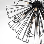 Eurofase 43863-013 Matte Black Dendelio, Chandelier , 13-light, 30'', Matte Black Image 1