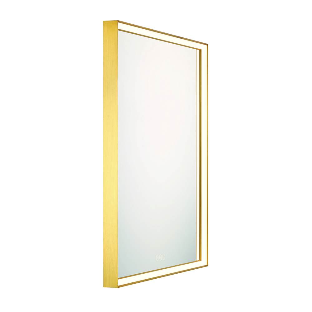 Eurofase 47567-016 Anodized Gold Nixon, Mirror , 36'' X 36'', Anodized Gold Image 2