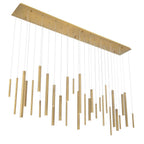 Eurofase 46814-043 Antique Brass Santana, Chandelier , 30-light, 72'', Antique Brass Image 2