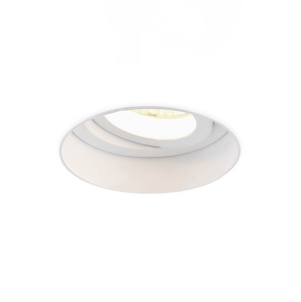 Eurofase 28716-30-013 White Amigo 15w 1 Light Round Trimless Gimbal 3000k White Image 1