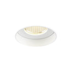 Eurofase 28715-30-016 White Amigo 15w 1 Light Round Trimless Downlight 3000k White Image 1