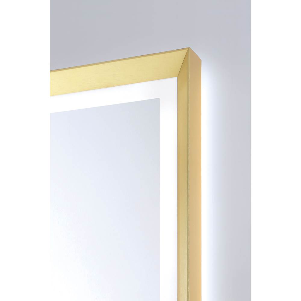 Eurofase 48974-011 Brushed Gold Artell, Mirror , 24'' X 36'', Brushed Gold Image 5