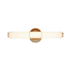 Eurofase 39316-011 Gold Santoro, Vanity, 20'', Gold, White Glass Image 2