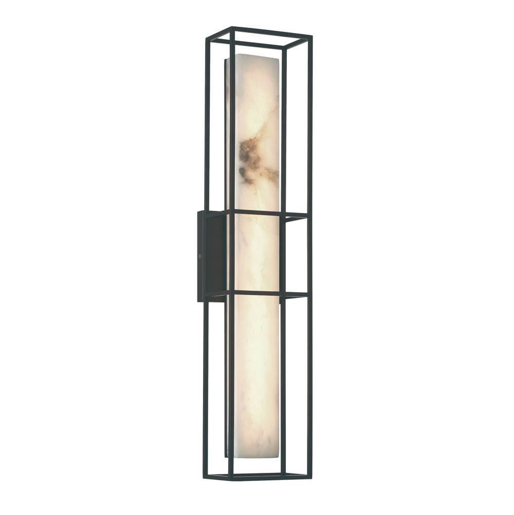 Eurofase 46838-018 Matte Black Blakley, Outdoor , 24'', Matte Black, Alabaster Image 1
