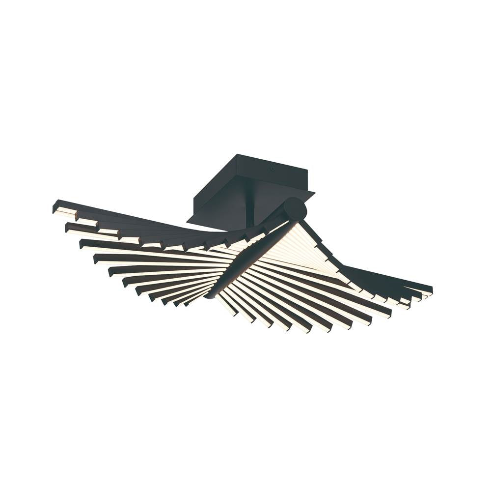 Eurofase 46897-015 Matte Black Seraph, Flush Mount , 25'', Matte Black Image 2