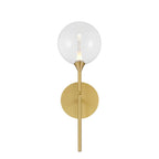 Eurofase 48910-019 Gold Iissa, Wall Sconce, 19'', Gold, Clear Glass Image 3