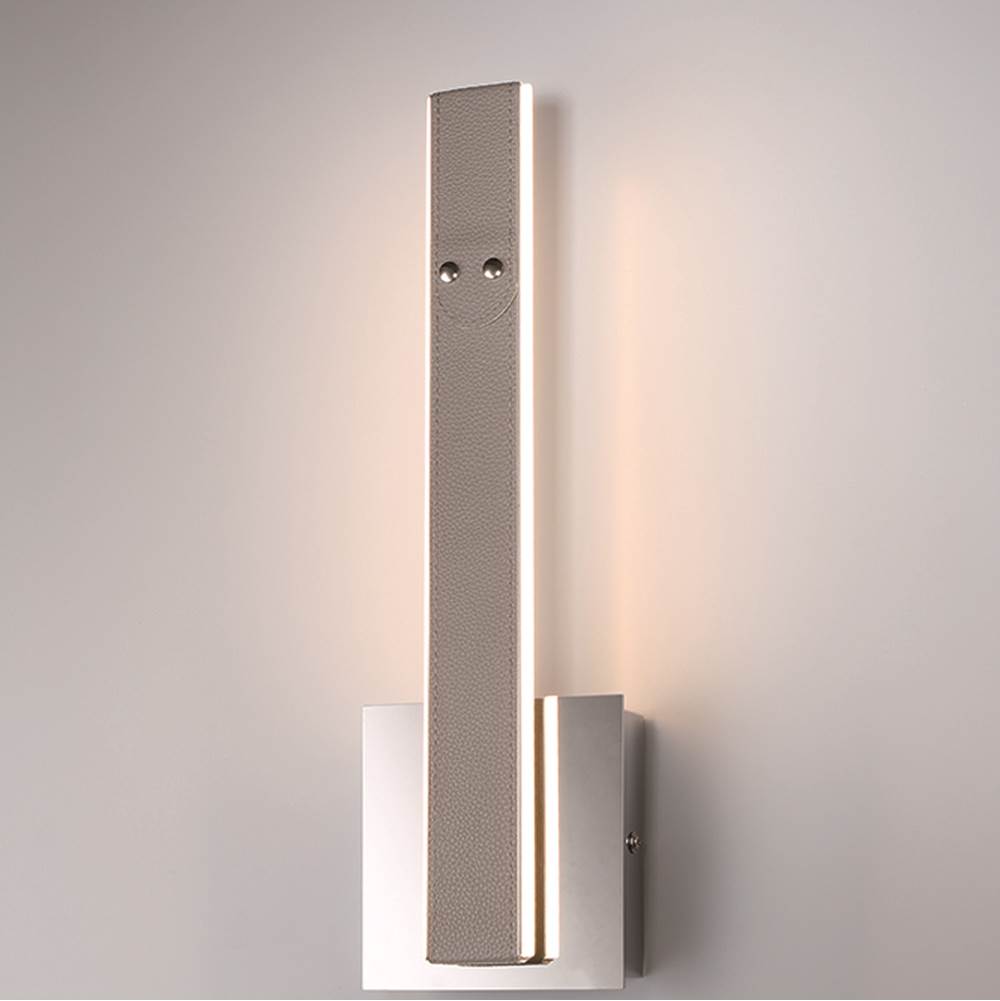 Eurofase 43892-037 Matte Grey Verdura, Wall Sconce, 16'', Matte Grey, White Acrylic Image 2