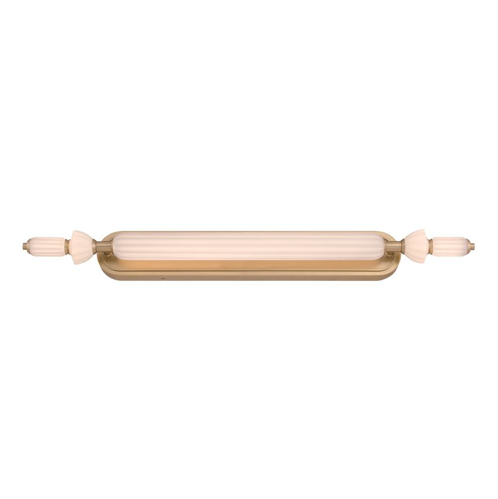 Eurofase 49019-018 Gold Lansdowne, Vanity, 39'', Gold, Opal Glass Image 5