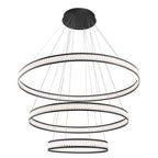 Eurofase 37090-012 Matte Black Forster, Chandelier , 3-light, 60'', Matte Black Image 3
