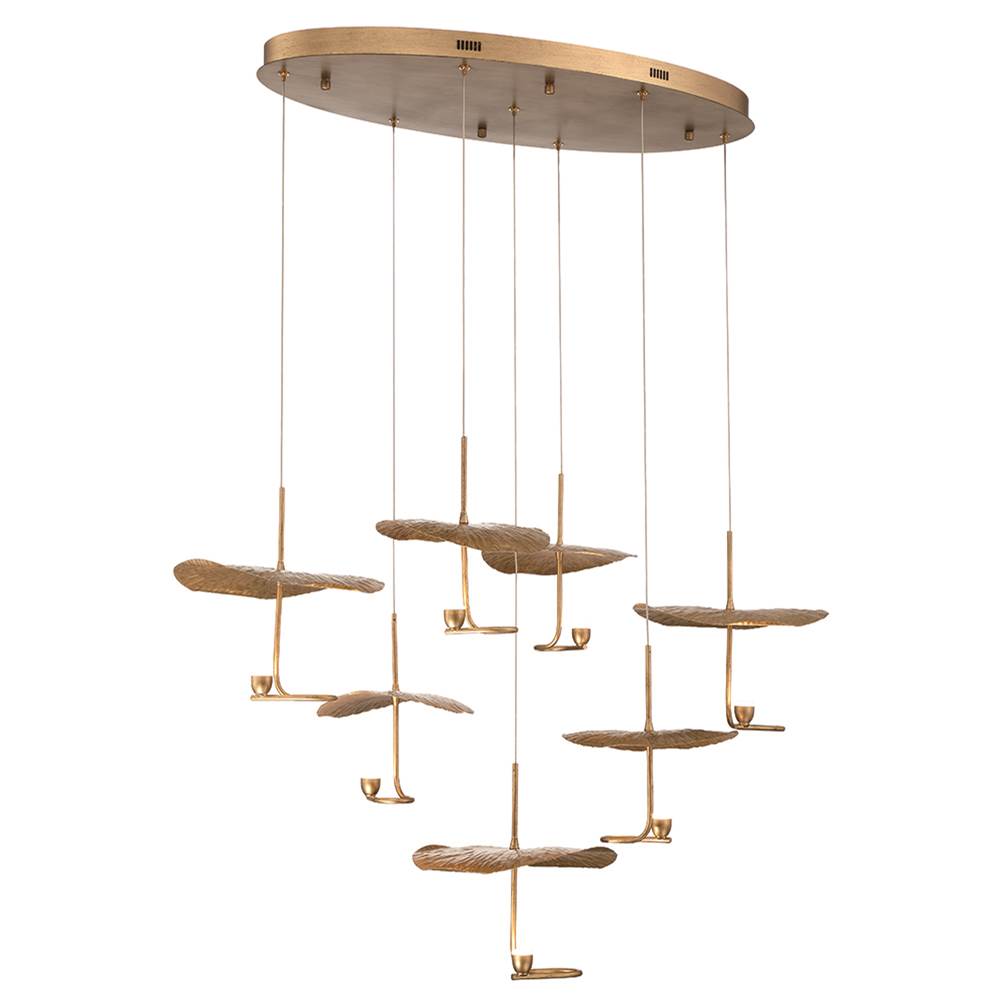 Eurofase 41909-010 Oil Rubbed Bronze Lagatto, Chandelier , 7-light, 40'', Oil Rubbed Bronze Image 2