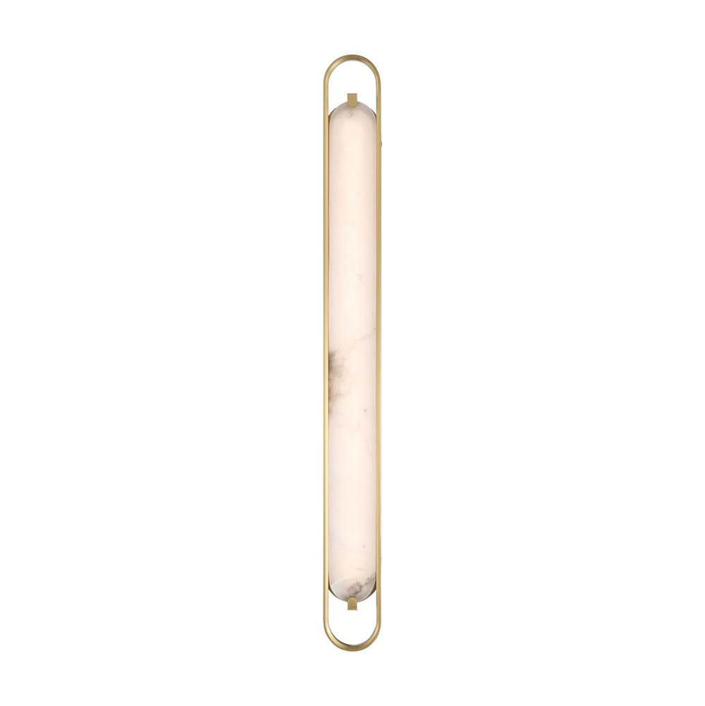Eurofase 48957-014 Gold Noga, Vanity , 46'', Gold, Alabaster Image 6