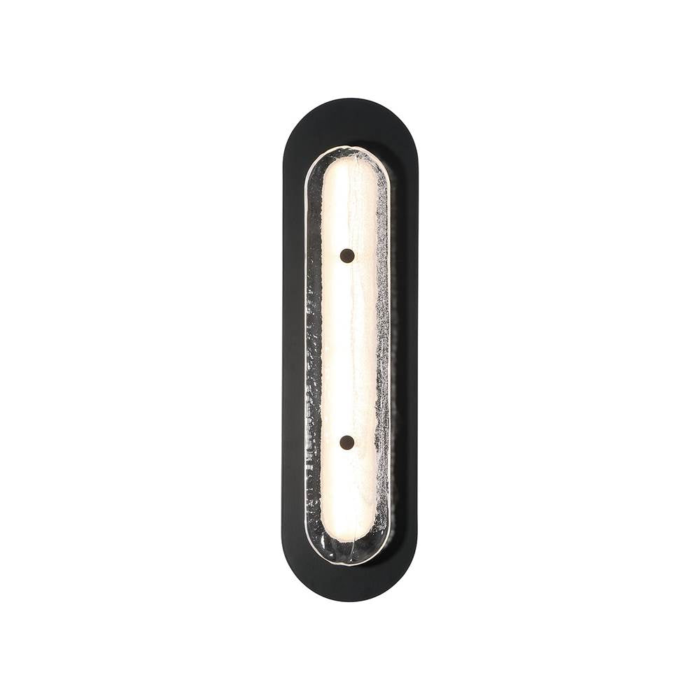 Eurofase 49173-017 Powder Coat Black Tramore, Outdoor, 22'', Powder Coat Black, Silver Glass Image 3