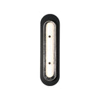 Eurofase 49173-017 Powder Coat Black Tramore, Outdoor, 22'', Powder Coat Black, Silver Glass Image 3