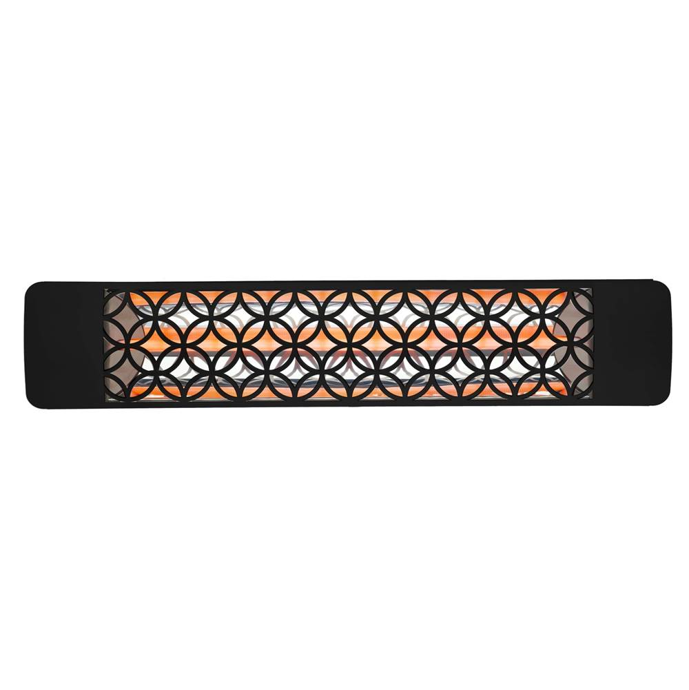 Eurofase EF20480B2 Black Eurofase Ef20480b2 Single Element 39 Inch 2000 Watt Electric Patio Heater Image 1