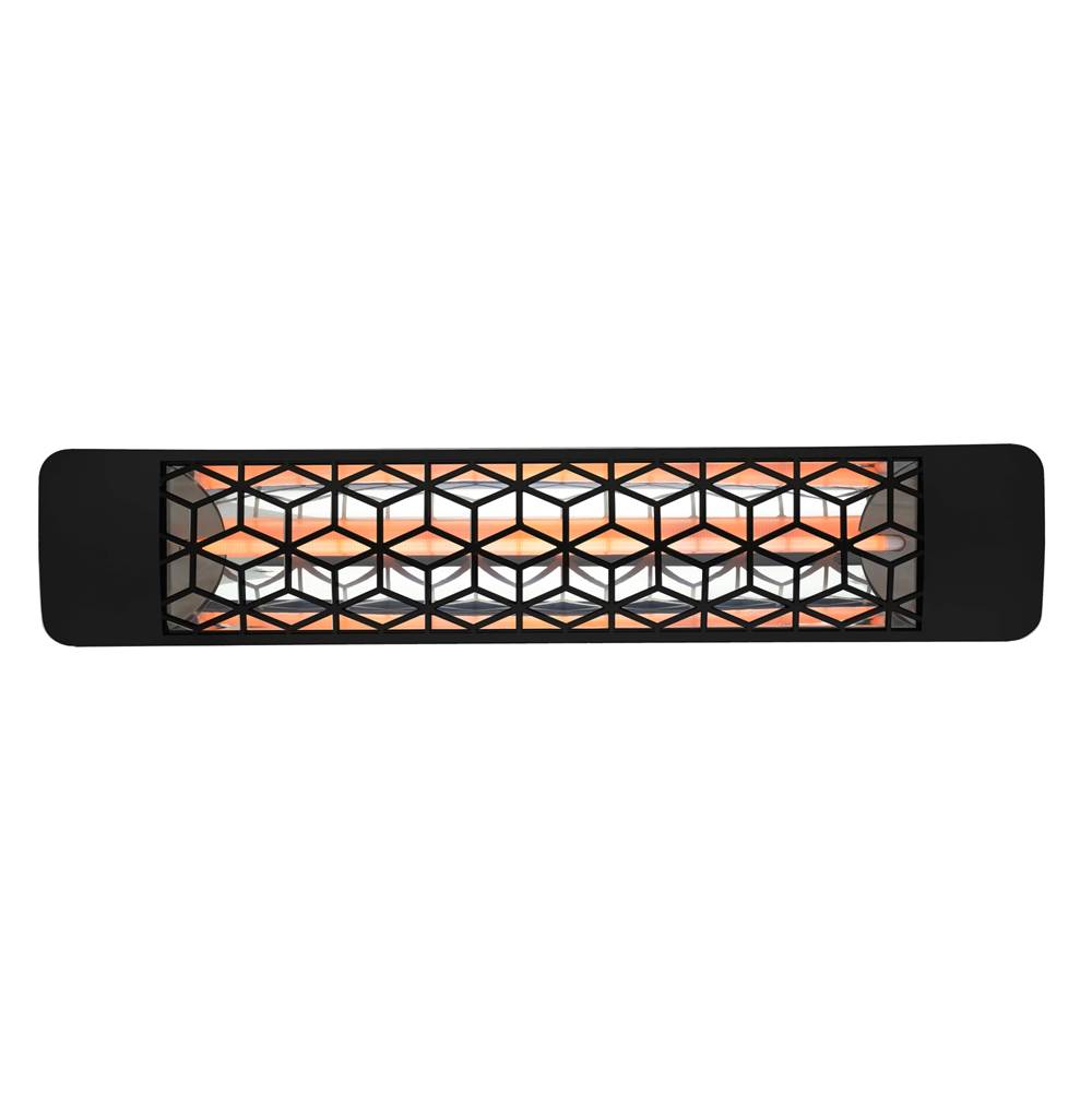 Eurofase Ef25 Series Eurofase Ef25240b6 Single Element 39 Inch 2500 Watt Electric Patio Heater