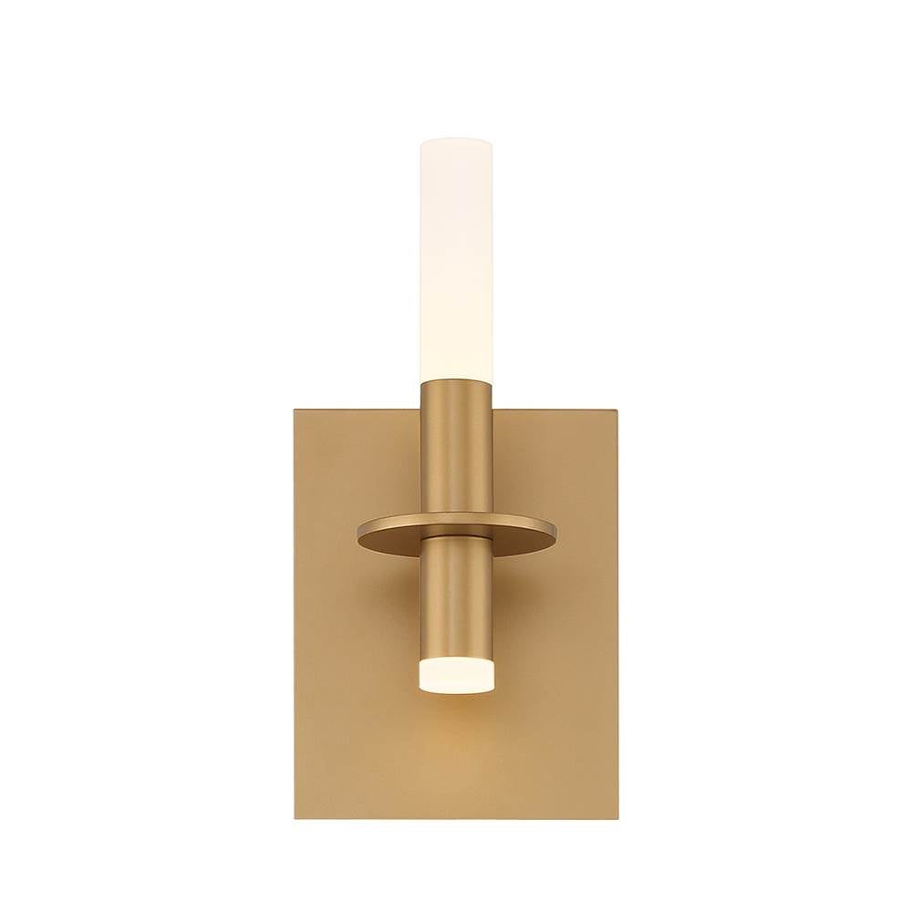 Eurofase 45233-012 Gold Torna, Vanity, 1-light, Gold, White Acrylic Image 2