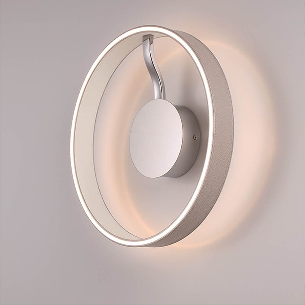 Eurofase Verdura, Flush Mount, 15'', Matte Grey, White Acrylic