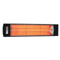 Eurofase EF15120B Black Eurofase Ef15120b Single Element 39 Inch 1500 Watt Electric Patio Heater Image 1