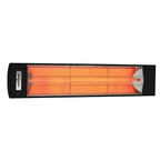 Eurofase EF15120B Black Eurofase Ef15120b Single Element 39 Inch 1500 Watt Electric Patio Heater Image 1