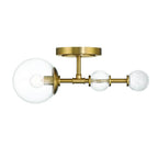 Eurofase Traiton, Wall Sconce, 15'', Gold, Clear Glass