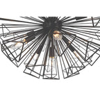 Eurofase 46762-016 Matte Black Dendelio, Chandelier , 9-light, 30'', Matte Black Image 4