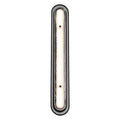 Eurofase 49445-015 Matte Black Tramore, Wall Sconce, 38'', Matte Black, Silver Glass Image 1