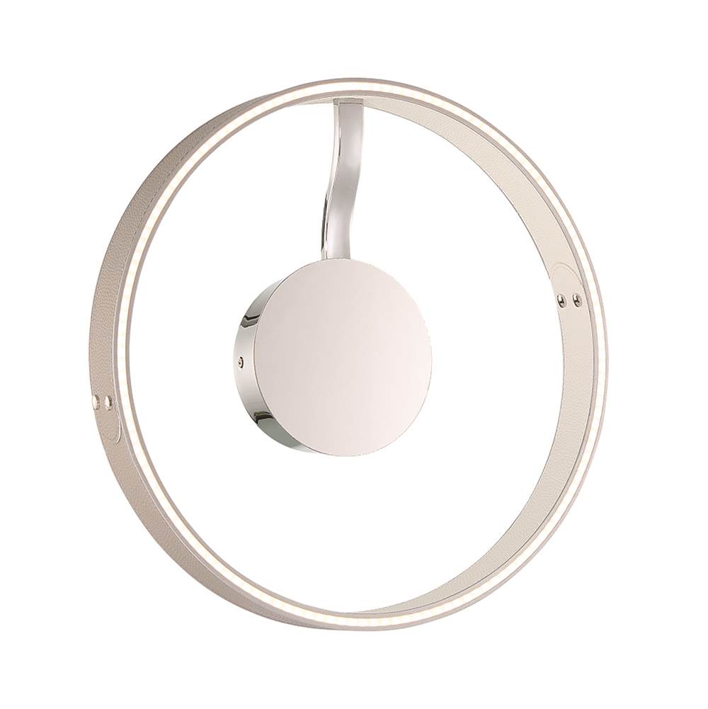 Eurofase 43893-034 Matte Grey Verdura, Flush Mount, 15'', Matte Grey, White Acrylic Image 2