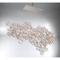 Eurofase 34031-018 Chrome Trento, Chandelier, 12-light, 40'', Chrome, Clear Glass Image 1