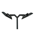 Eurofase EF3908PMDB Black Eurofase Ef3908pmdb 39 Inch 8ft Black Pole Mount With Double Crossbar Image 1