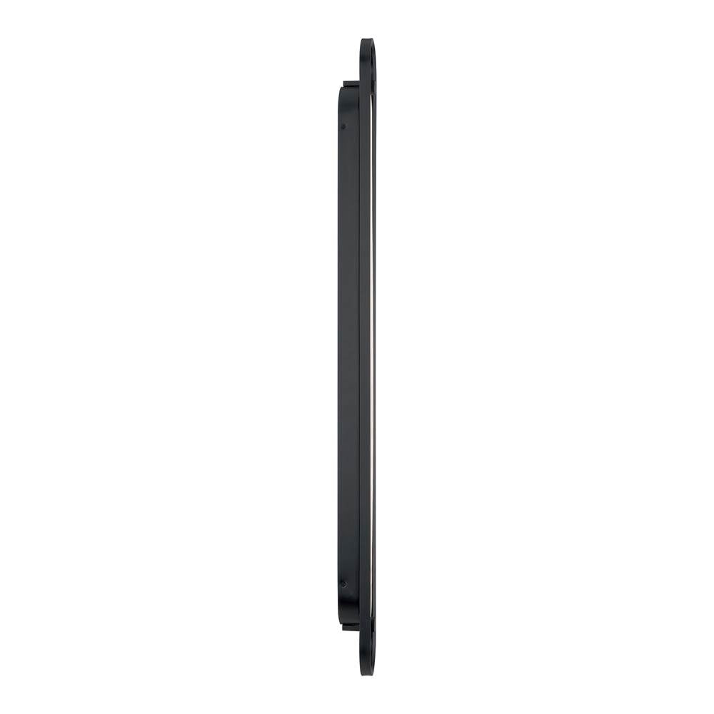 Eurofase 48957-021 Matte Black Noga, Vanity , 46'', Matte Black, Alabaster Image 7