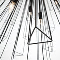 Eurofase 43865-017 Matte Black Dendelio, Chandelier , 35-light, 54'', Matte Black Image 1