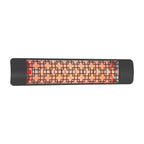 Eurofase EF40208B5 Black Eurofase Ef40208b5 Dual Element 39 Inch 4000 Watt Electric Patio Heater Image 1