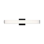 Eurofase 37080-020 Matte Black Springfield, Vanity, 24'', Matte Black, White Acrylic Image 2