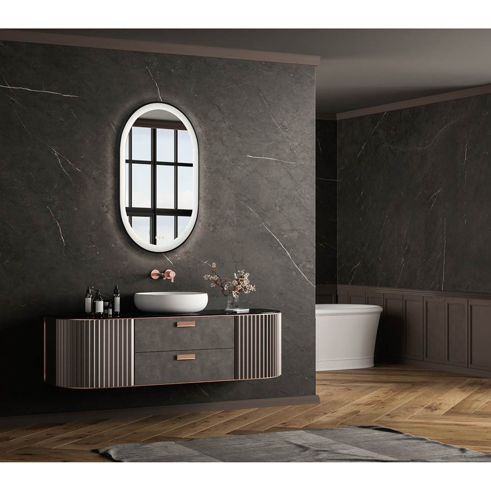 Eurofase 47562-028 Matte Black Sara, Mirror , 24'' X 36'', Matte Black Image 5