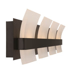 Eurofase 35656-023 Matte Black Cambridge, Vanity, 4lt, 29'', Matte Black, White Acrylic Image 3