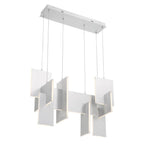Eurofase Coburg, Chandelier , 33'', Anodized Silver