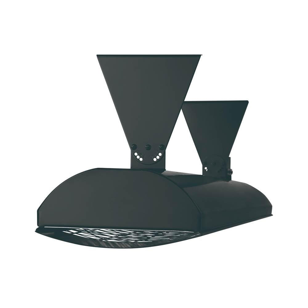 Eurofase EF60240B4 Black Eurofase Ef60240b4 Dual Element 61 Inch 6000 Watt Electric Patio Heater Image 1