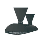Eurofase EF60240B4 Black Eurofase Ef60240b4 Dual Element 61 Inch 6000 Watt Electric Patio Heater Image 1