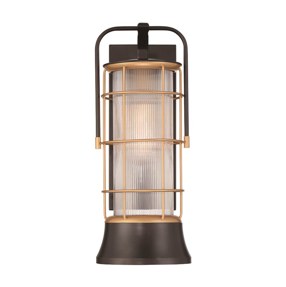 Eurofase 44264-017 Gold Black Mix Rivamar, Outdoor, 20'', Gold-black Mix, Clear Glass Image 1